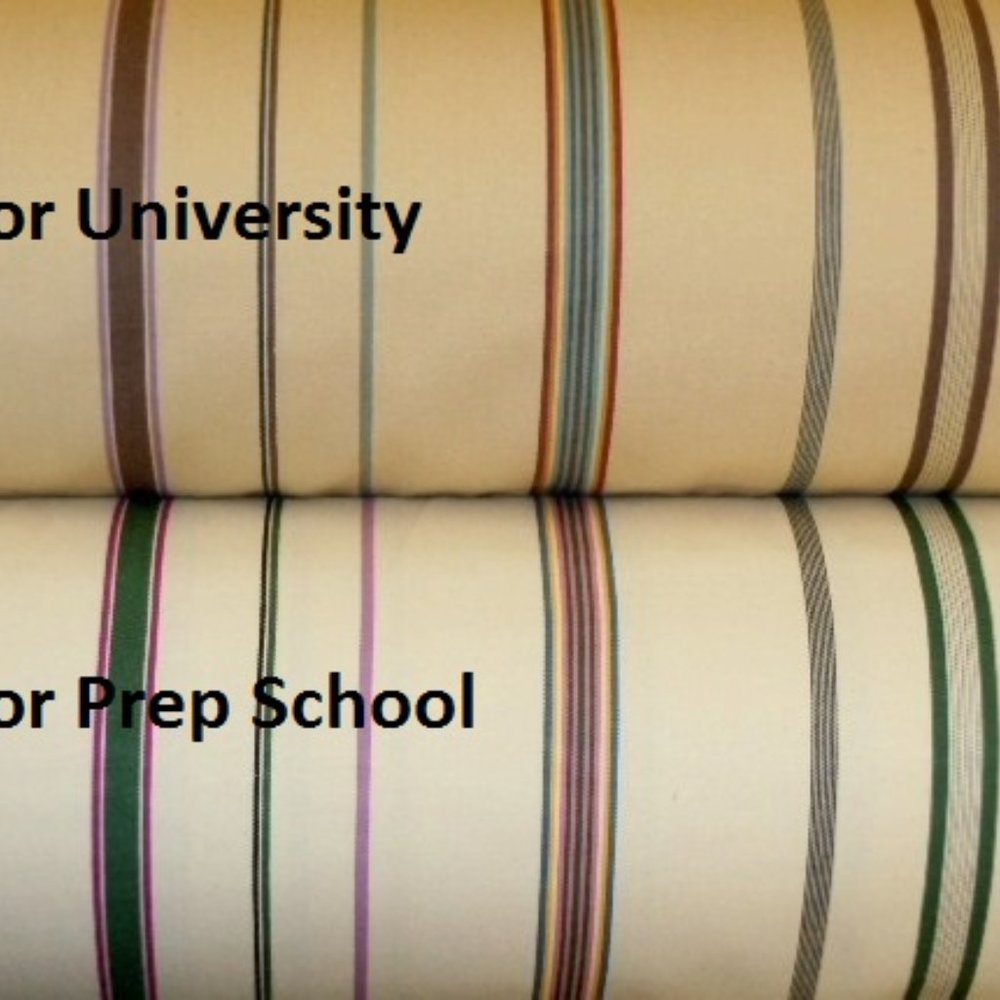 Ralph Lauren Bennington Stripe University Fabric - Picture 5 of 11